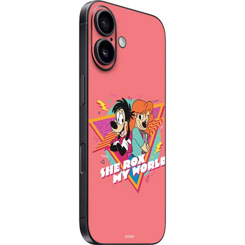 Disney She Rox My World iPhone 16 Plus Skin